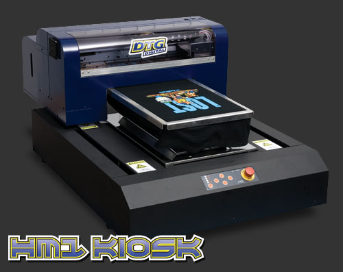 The DTG&nbsp;HM1 digital garment printer